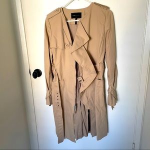 BCBG Tan Trenchcoat